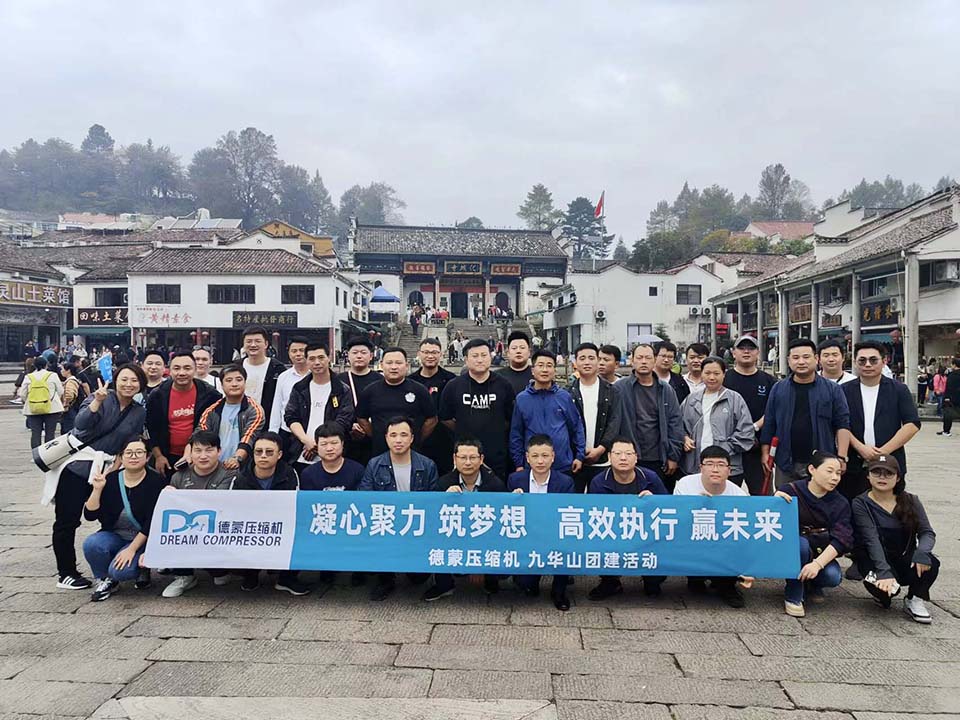 德蒙空壓機九華山團建之旅——攜手共行,鑄就團隊之魂